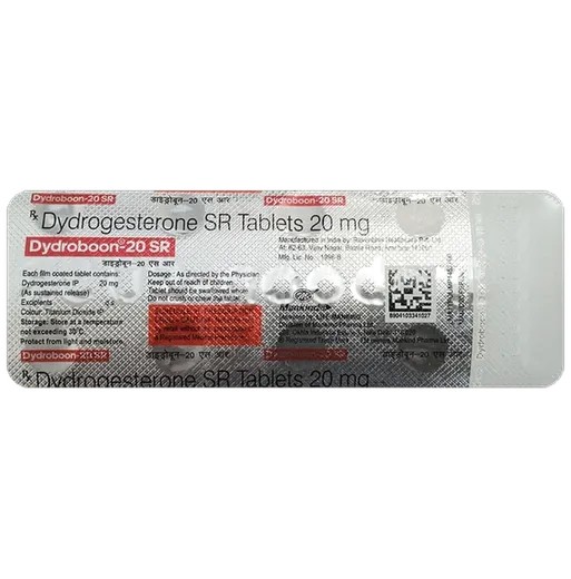 dydroboon 20 sr tablet 10's